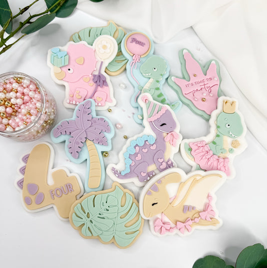Monstera Leaves Cookie Cutter & Stamp