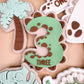 DINO Three Cookie Cutter & Stamp