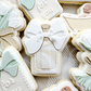 Perfume Bottle With Bow Cookie Cutter & Stamp