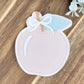 Apple With Bow Cookie Cutter & Stamp