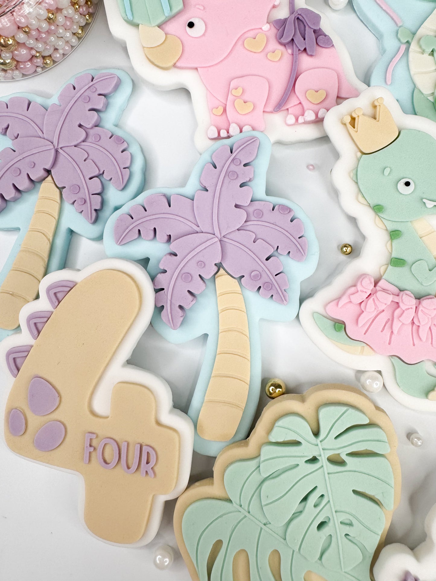 Dino Palm Cookie Cutter & Stamp