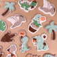 Brachiosaurus With Bunting Cookie Cutter & Stamp