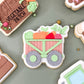 Cart Of Veggies Cookie Cutter & Stamp