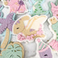 Pterodactyl With Bow Bunting Cookie Cutter & Stamp