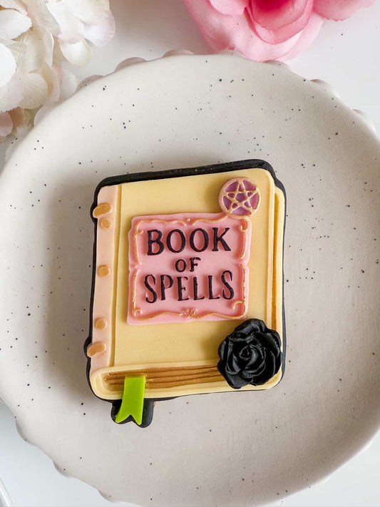 Book Of Spells Cookie Cutter & Stamp