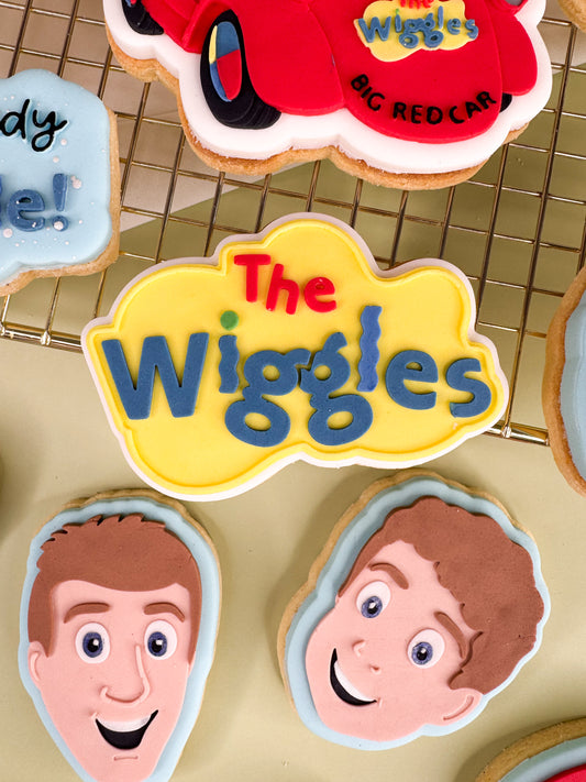 Jiggly Logo Cookie Cutter & Stamp