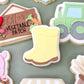 Rain Boots Cookie Cutter & Stamp