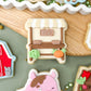 Farm Fresh Market Stall Cookie Cutter & Stamp