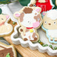 Cow Cookie Cutter & Stamp Digital STL File