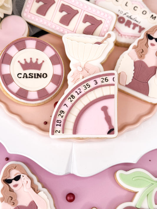 Roulette Table Cookie Cutter & Stamp