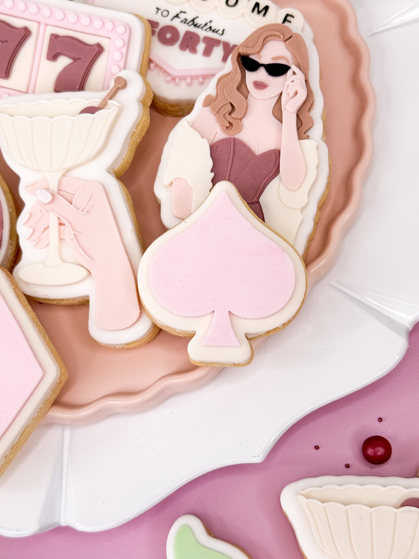 Spades Suit Cookie Cutter & Stamp