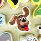 Jiggly Dog Cookie Cutter & Stamp