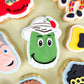 Happy Dinosaur Cookie Cutter & Stamp