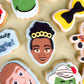 Yellow Tsehay Cookie Cutter & Stamp