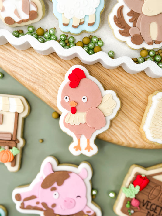 Mumma Chicken Cookie Cutter & Stamp