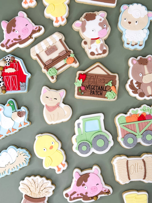 Crate Of Seeds Cookie Cutter & Stamp