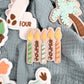 Dino Candles Cookie Cutter & Stamp