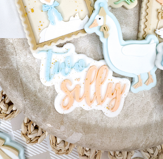 Two Silly Cookie Cutter & Stamp