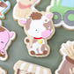 Cow Cookie Cutter & Stamp Digital STL File
