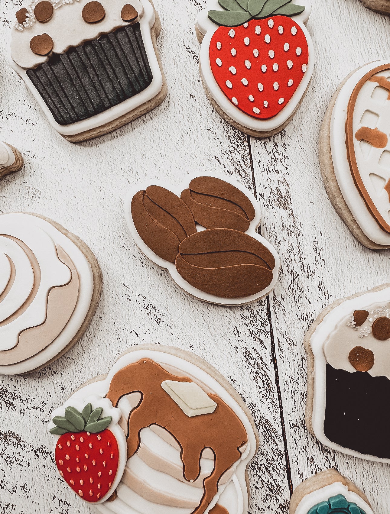 Coffee Beans Cookie Cutter &amp; Stamp