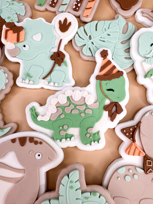 Stegosaurus Cookie Cutter & Stamp