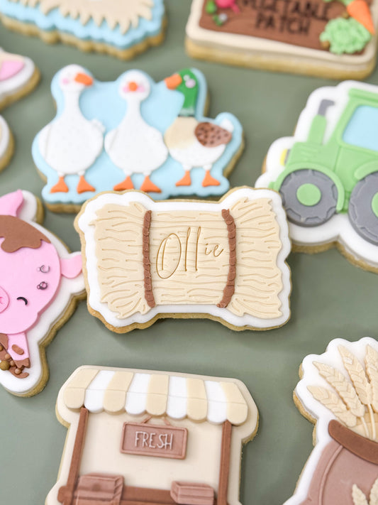 Hay Bayle Cookie Cutter & Stamp