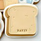 Bread Slice Cookie Cutter & Stamp
