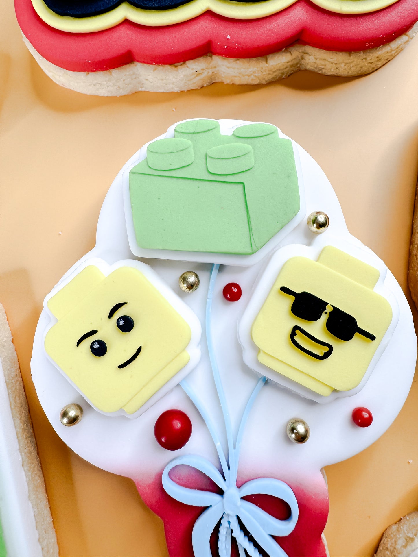Mini Brick Block Cookie Cutter & Stamp