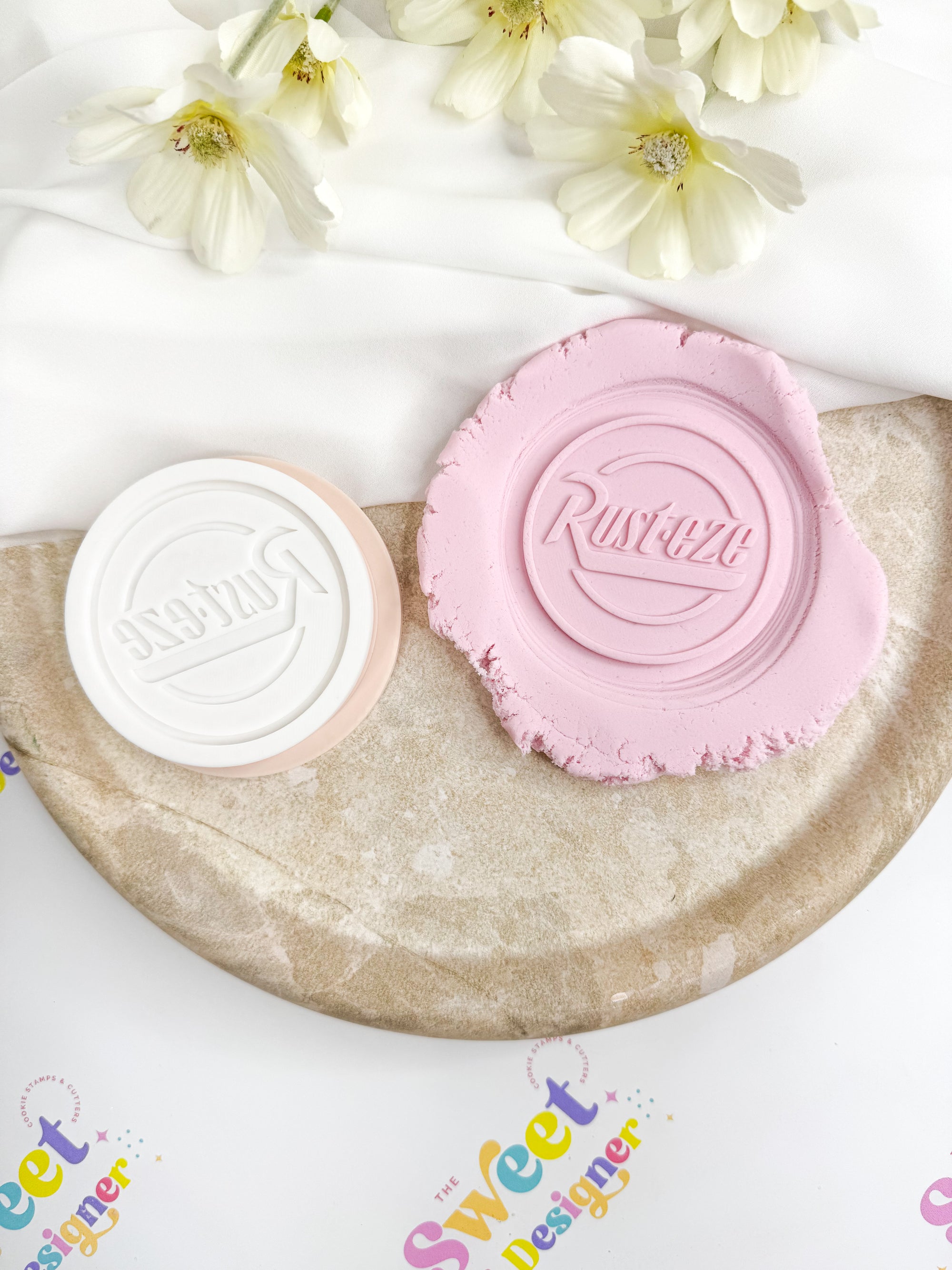 RUST Logo Cookie Cutter &amp; Stamp
