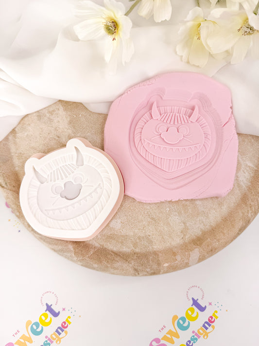 Carol Cookie Cutter & Stamp