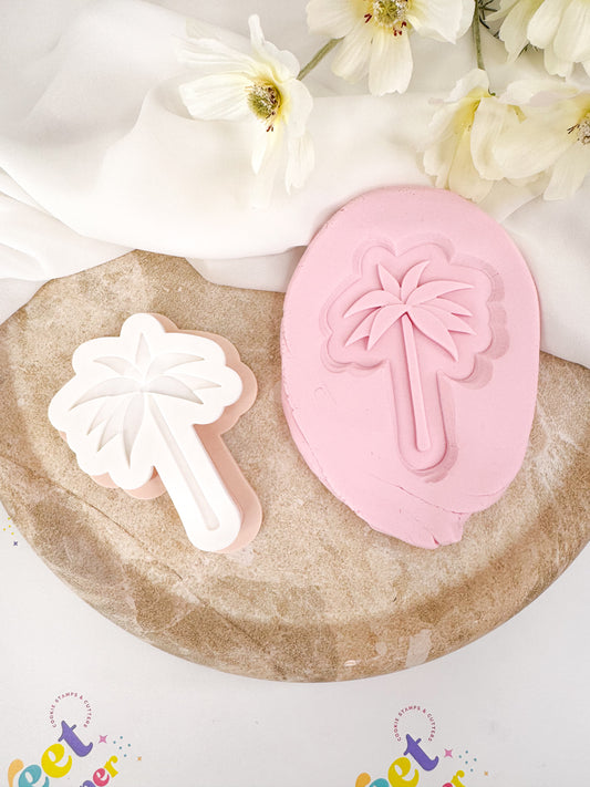 Wild Palm Cookie Cutter & Stamp