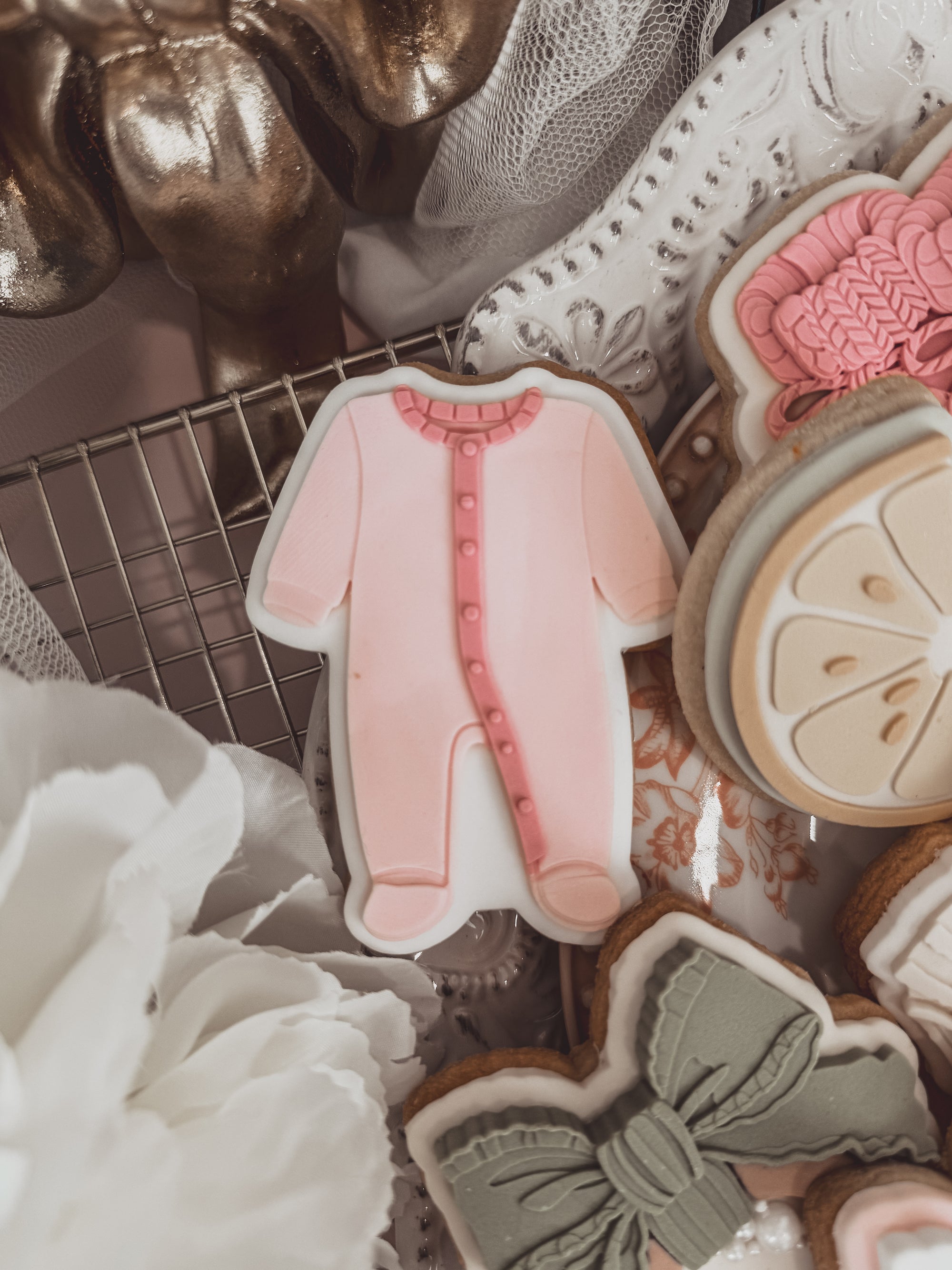 Baby Onsie Cookie Cutter &amp; Stamp