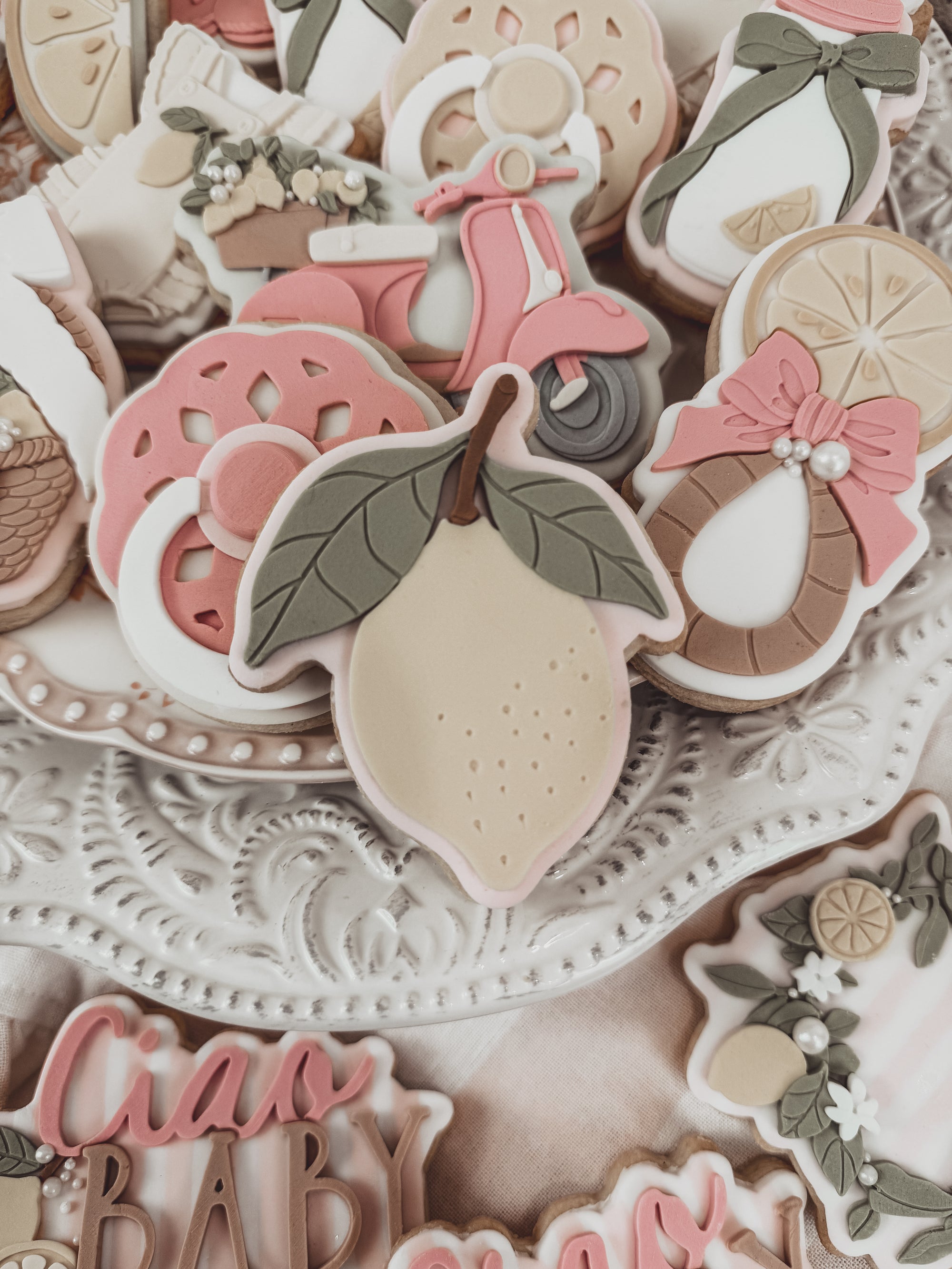 Lemon Cookie Cutter &amp; Stamp