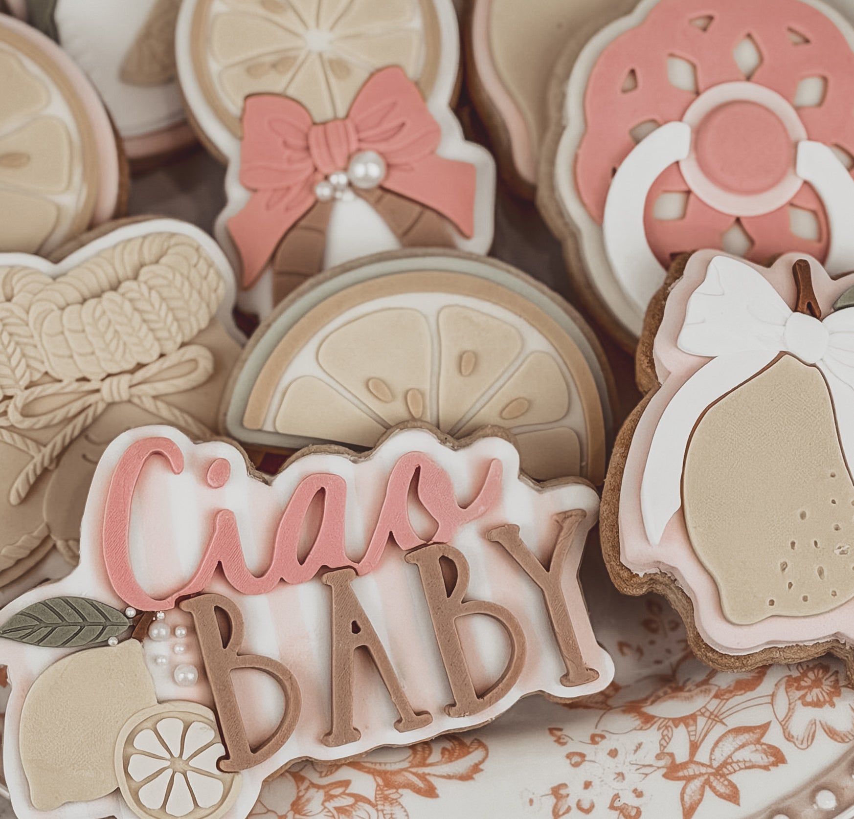 Lemon Wedge NEW Cookie Cutter &amp; Stamp