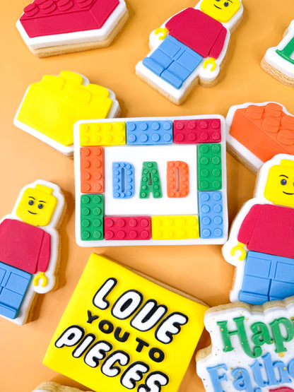 DAD Brick Cookie Cutter & Stamp
