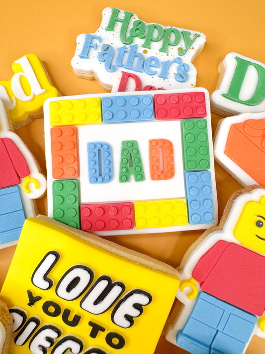 DAD Brick Cookie Cutter & Stamp