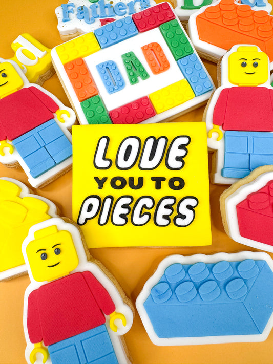 Love You To Pieces Cookie Cutter & Stamp