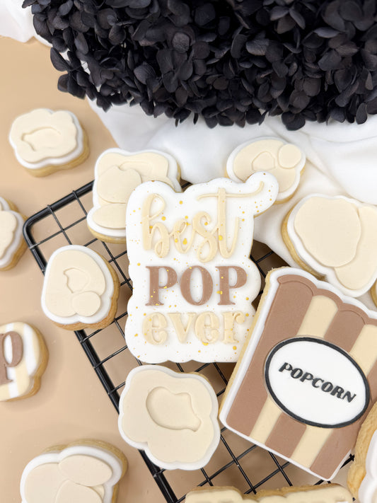 Best POP Ever Cookie Cutter & Stamp