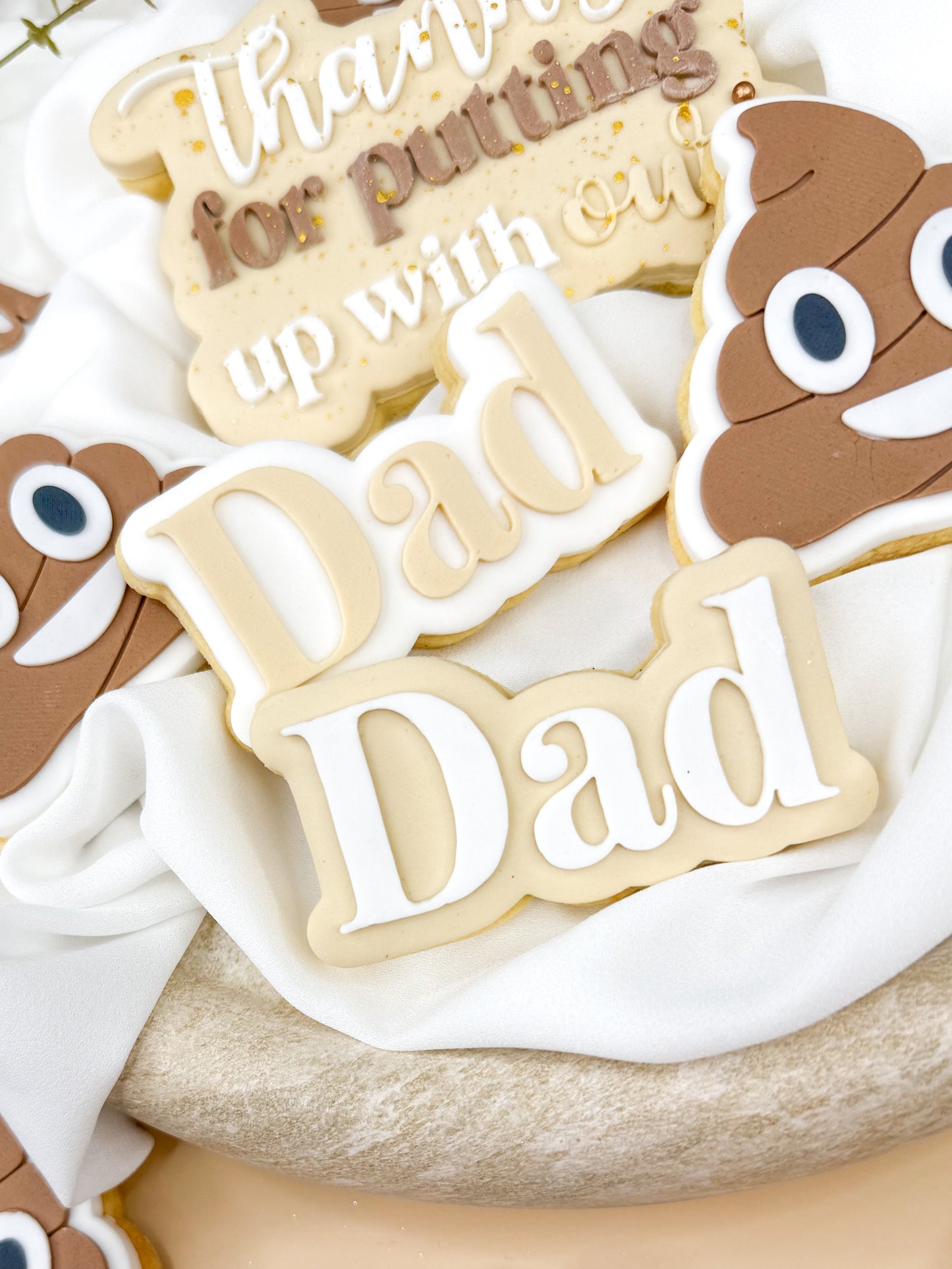 DAD Cookie Cutter & Stamp