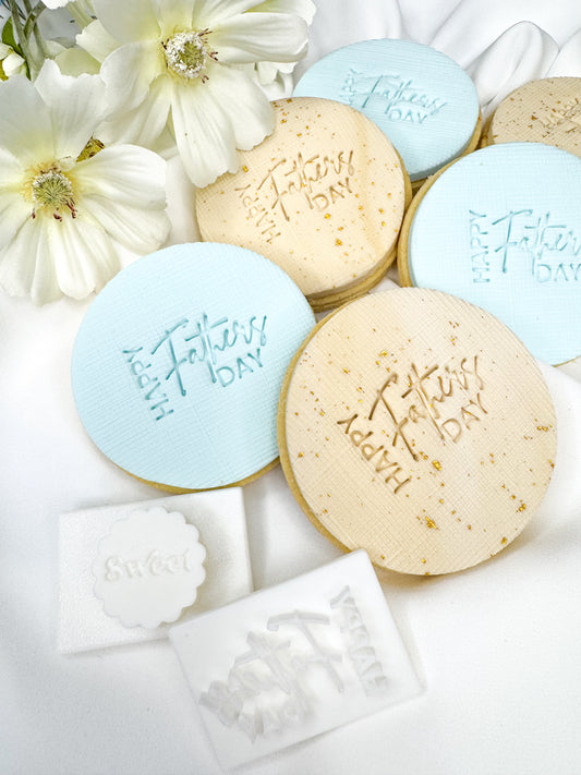 Happy Fathers Day Sweet Impression Stamp