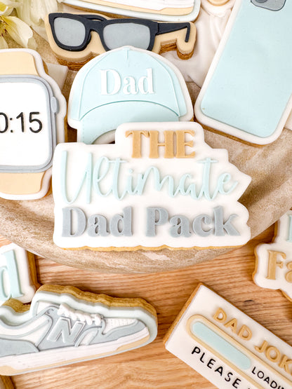 The Ultimate DAD Pack Cookie Cutter & Stamp