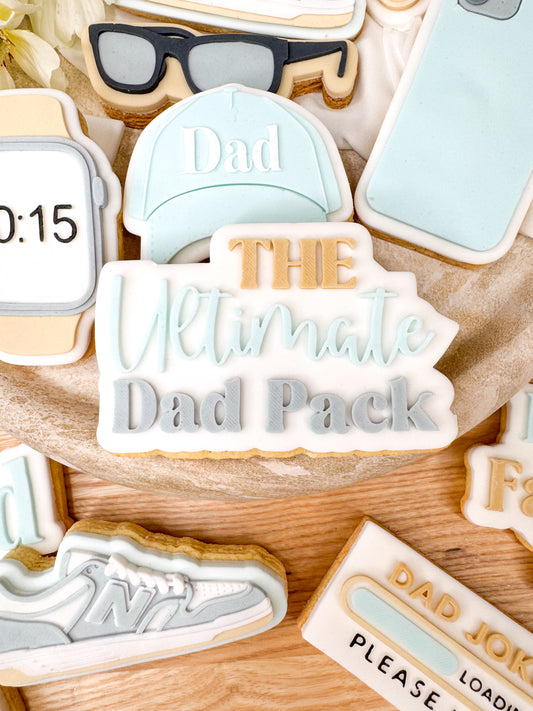 The Ultimate DAD Pack Cookie Cutter & Stamp