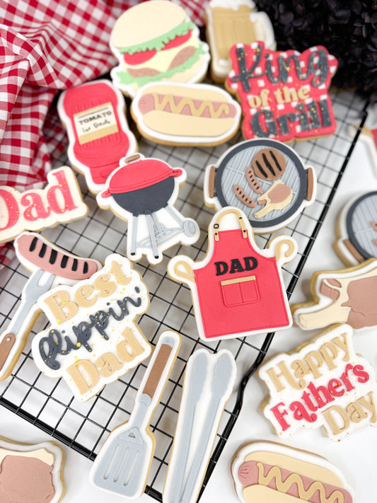 BBQ Cookie Cutter & Stamp