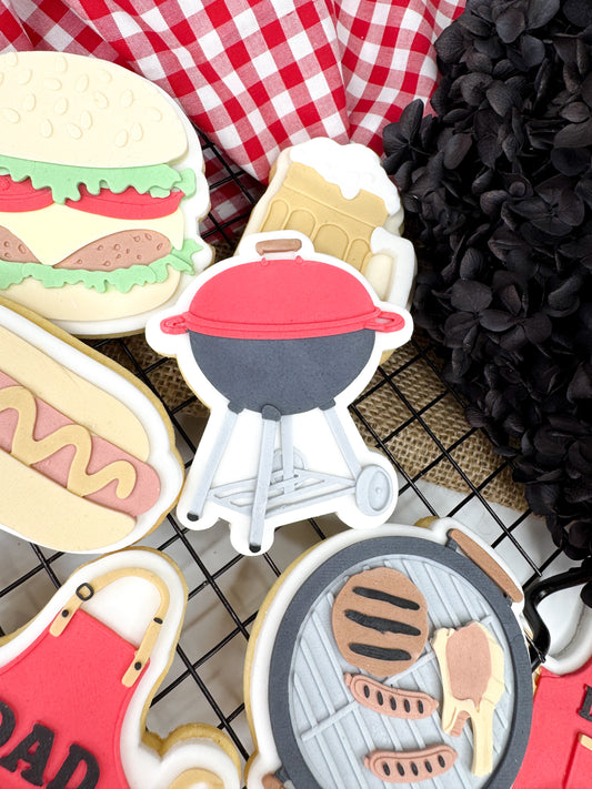 BBQ Cookie Cutter & Stamp