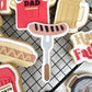 Sausage On Fork Cookie Cutter & Stamp