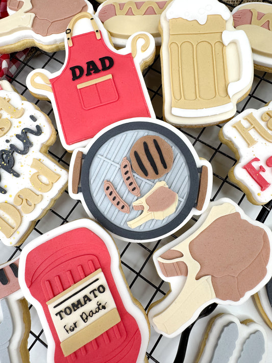 Burger Cookie Cutter & Stamp