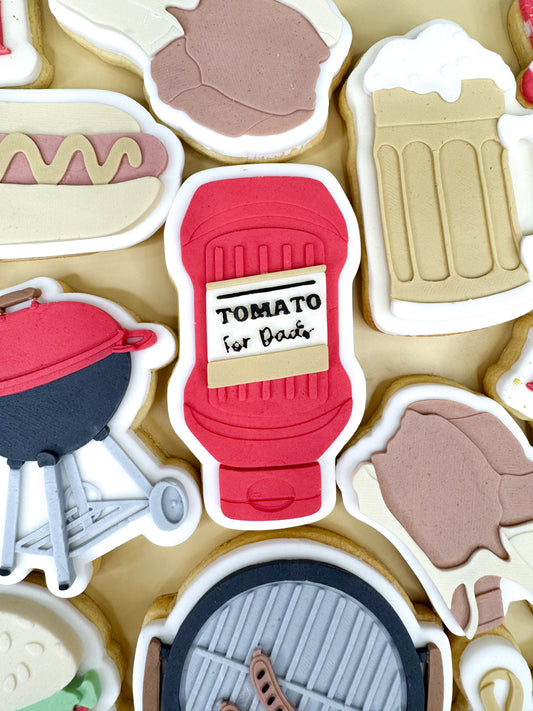 Tomato Sauce (For Dad's) Cookie Cutter & Stamp