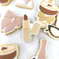Cap Off Lipstick Cookie Cutter & Stamp