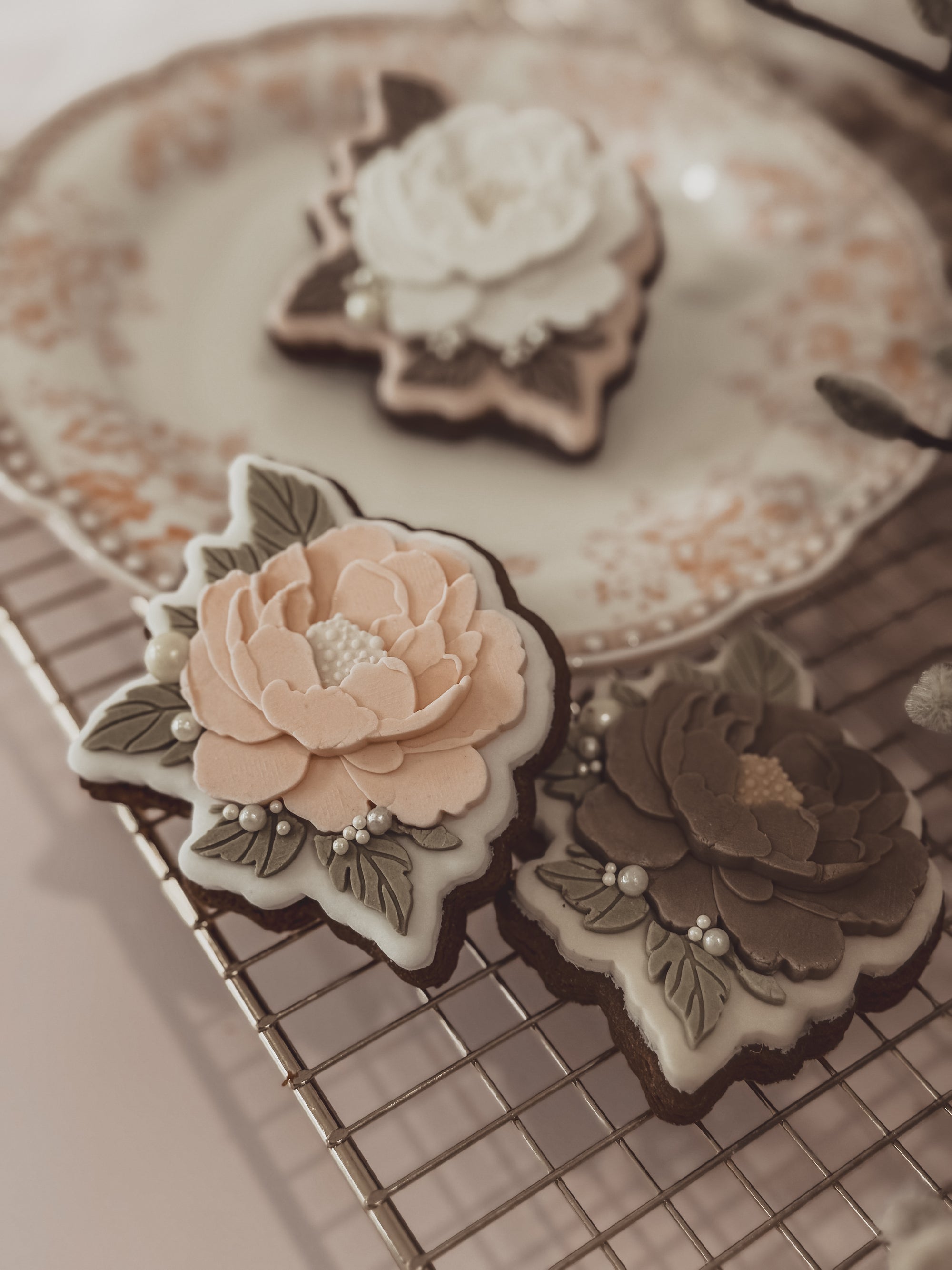 Open Flower Cookie Cutter &amp; Stamp