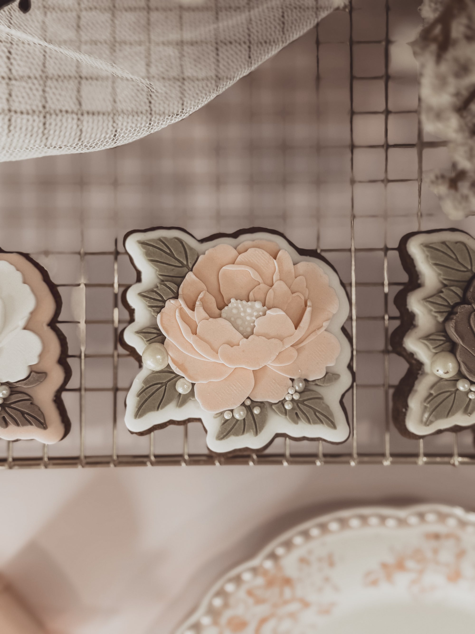 Open Flower Cookie Cutter &amp; Stamp